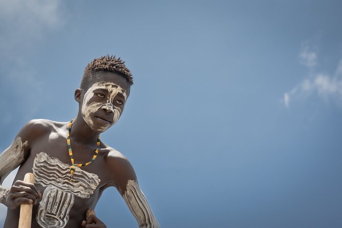 5 Day Private tour to the Omo Valley Tribes and Adventure Tour - Day 4: Karo body painting beside the Omo