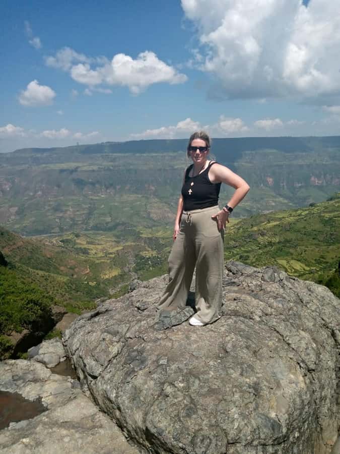 Addis Ababa: Debre Libanos, Blue Nile Gorge, and Cave Tour - Gelada baboons and the best wildlife moment