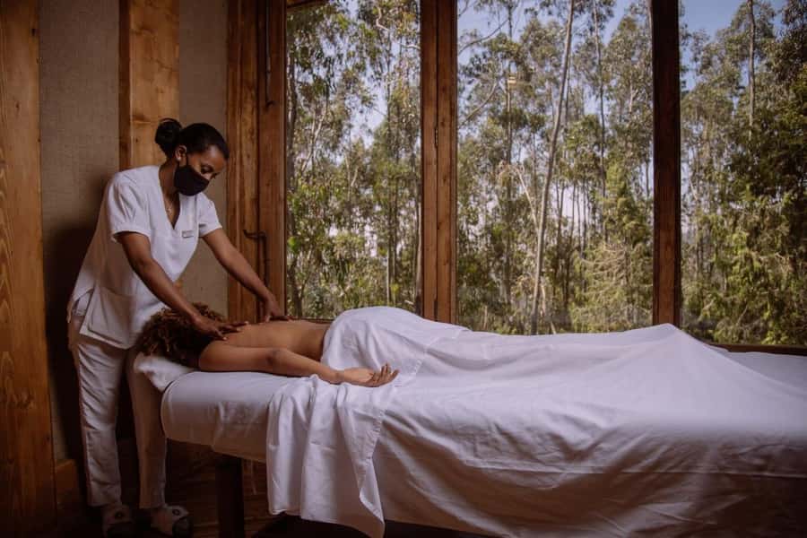 Addis Ababa ,Forest Spa Experience, massage and steam sunna - A quiet break above Addis Ababa