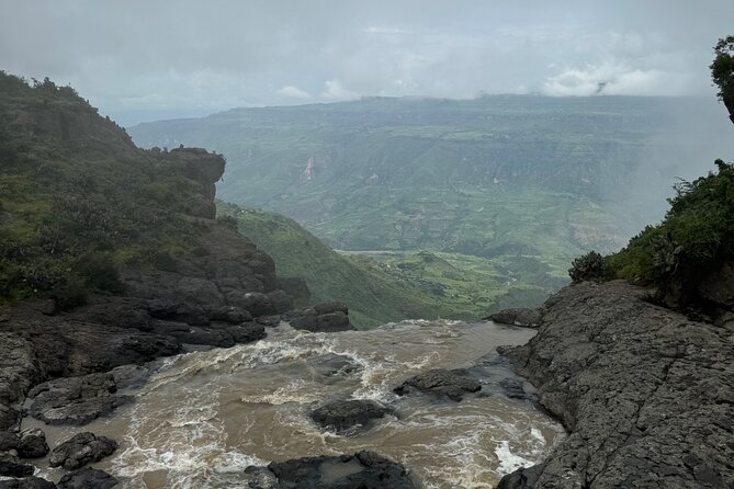 Day Trip From Addis Ababa To Debre Libanos and Portuguese Bridge - The morning drive from Edna Mall into the highlands