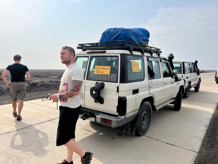 From Semera: 3-Day Danakil Depression Tour - Day 2: leaving Erta Ale for Hamedela