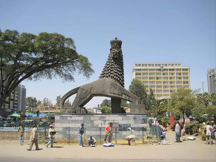 Fully guided city tours of Addis Ababa with hotel pickup - Entering Merkato, Addis Ababa’s working marketplace