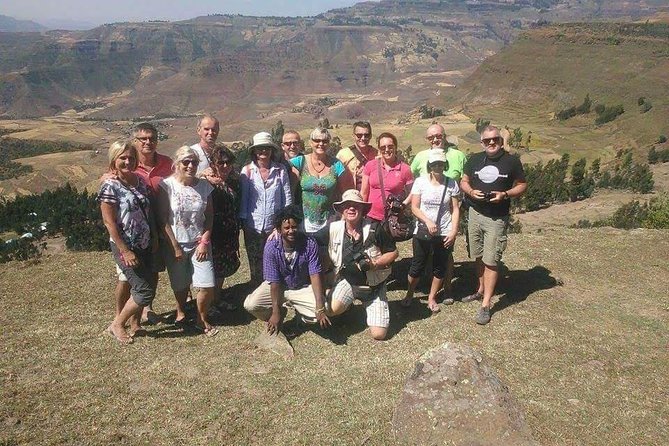 Visit the rock hewn churches - Happy, Desale, and Temesgen